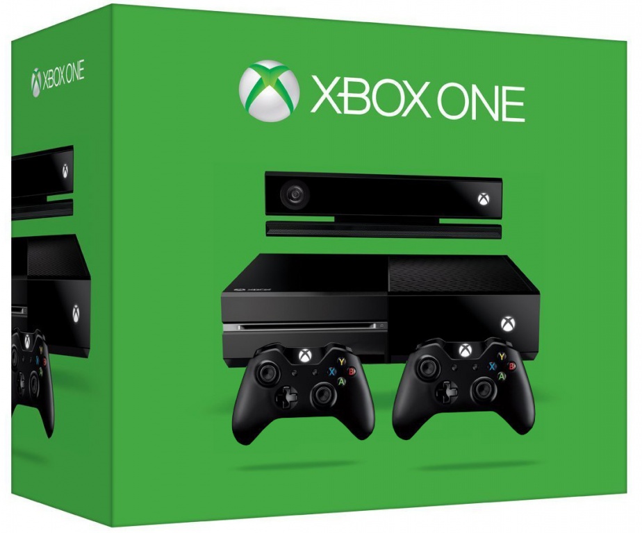 Microsoft Xbox One с двумя джойстиками + Kinect 2