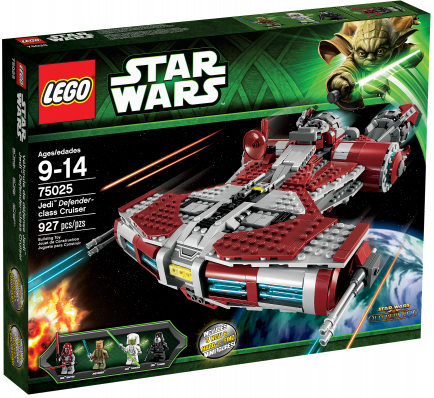 LEGO Star Wars Захисник Джедаїв Клас Крейсер (75025)