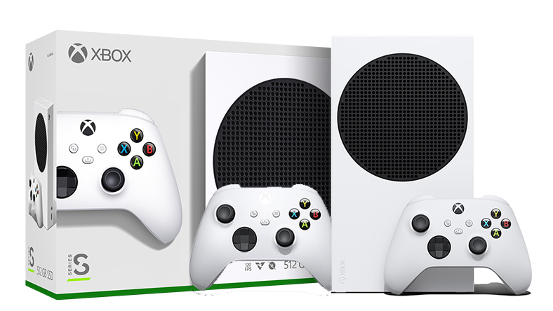 Xbox Series S 512GB с двумя джойстиками