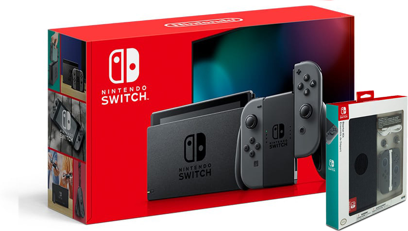 Nintendo Switch Gray HAC-001(-01) + Starter Kit