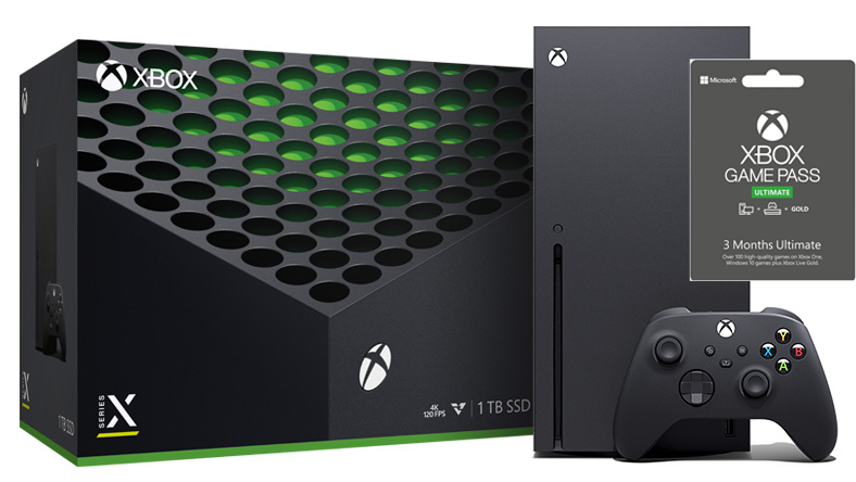 Xbox Series X 1TB SSD + Xbox Game Pass Ultimate 3 months