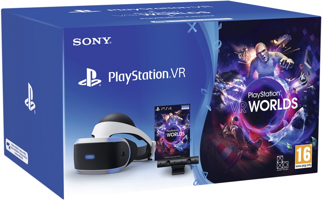 Playstation VR + PS Camera + VR Worlds