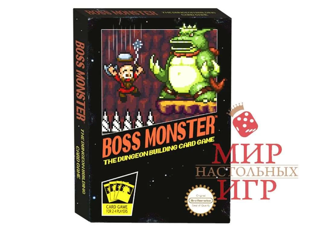 Настольная игра Boss Monster: Master of the Dungeon / Босс Монстр: Хозяин Подземелья