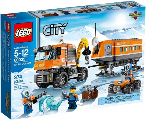 LEGO City Пересувна арктична станція (60035)