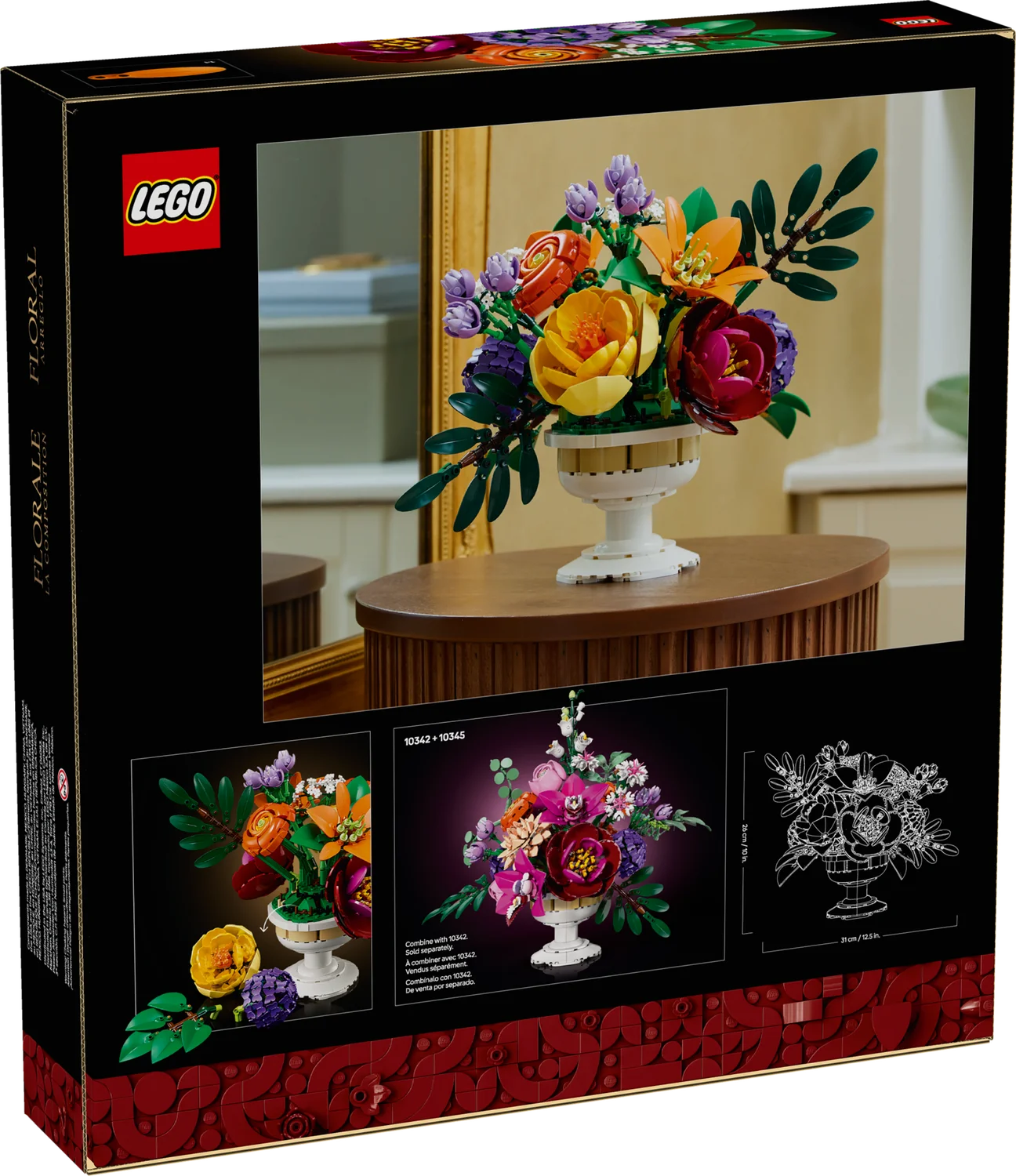 LEGO Botanicals Квіткова композиція (10345)