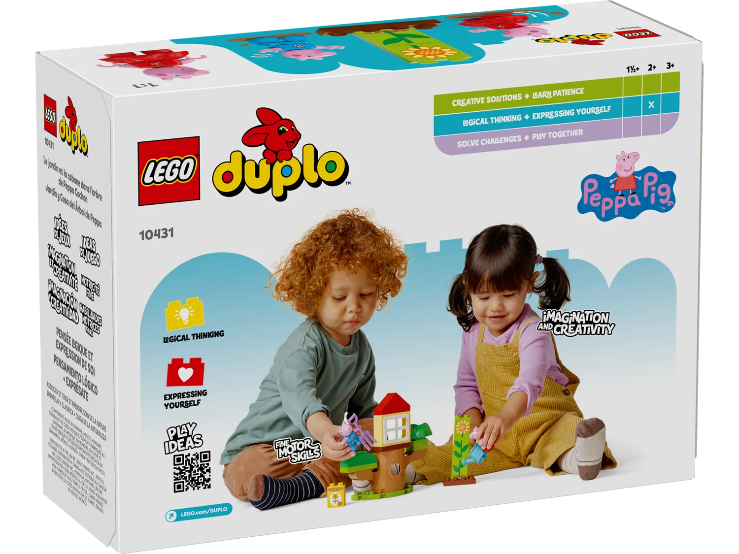 LEGO Duplo Сад і будиночок на дереві Пеппи (10431)