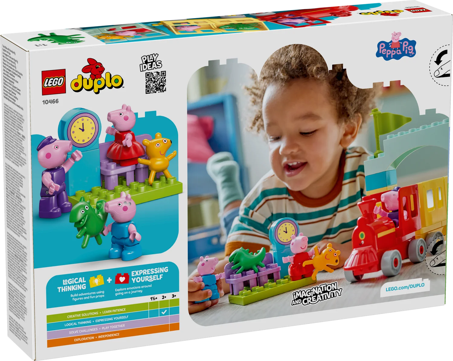 LEGO Duplo Поїздка на потязі з Дідусем Свином (10466)