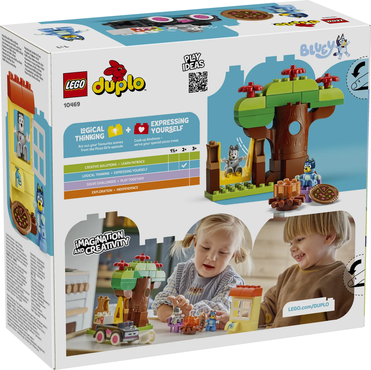 LEGO Duplo «Піцерія» з Мафіном та Блуї (10469)