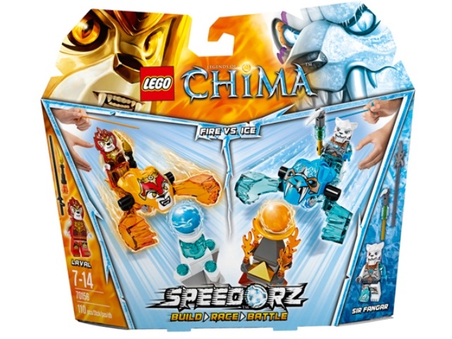 LEGO Legends of Chima Лід проти Полум'я (70156)