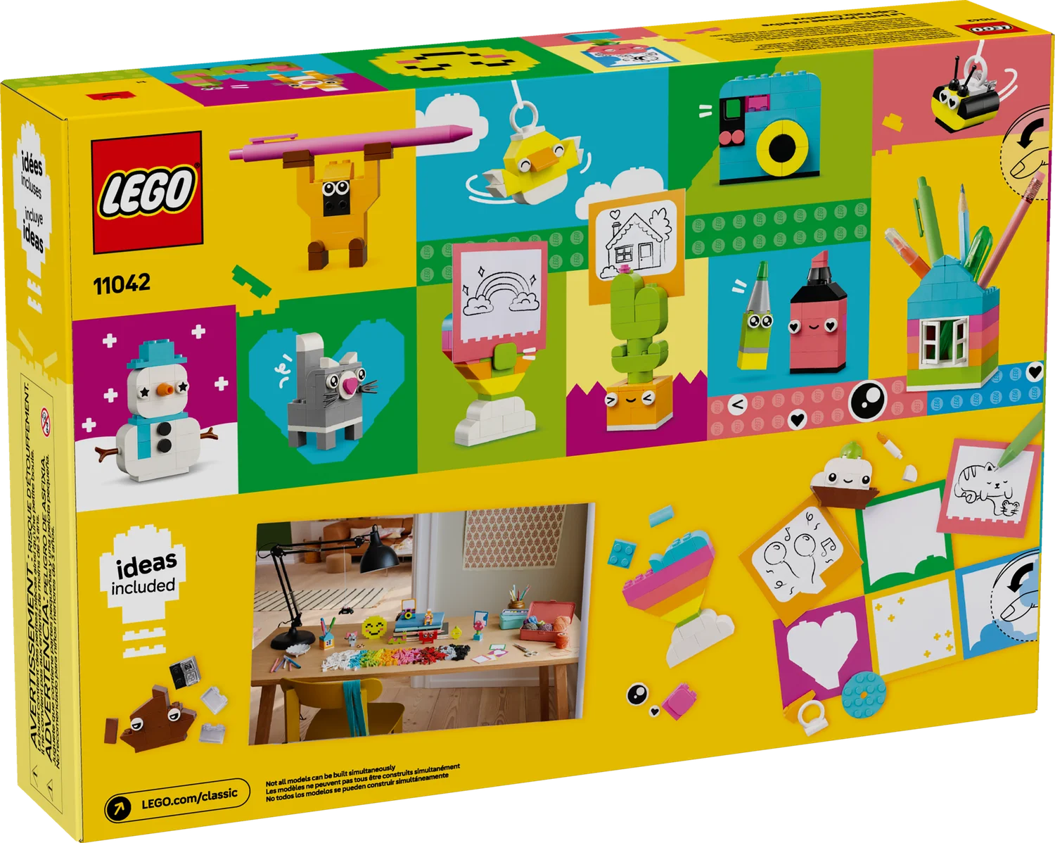 LEGO Classic Щасливий творчий набір (11042)