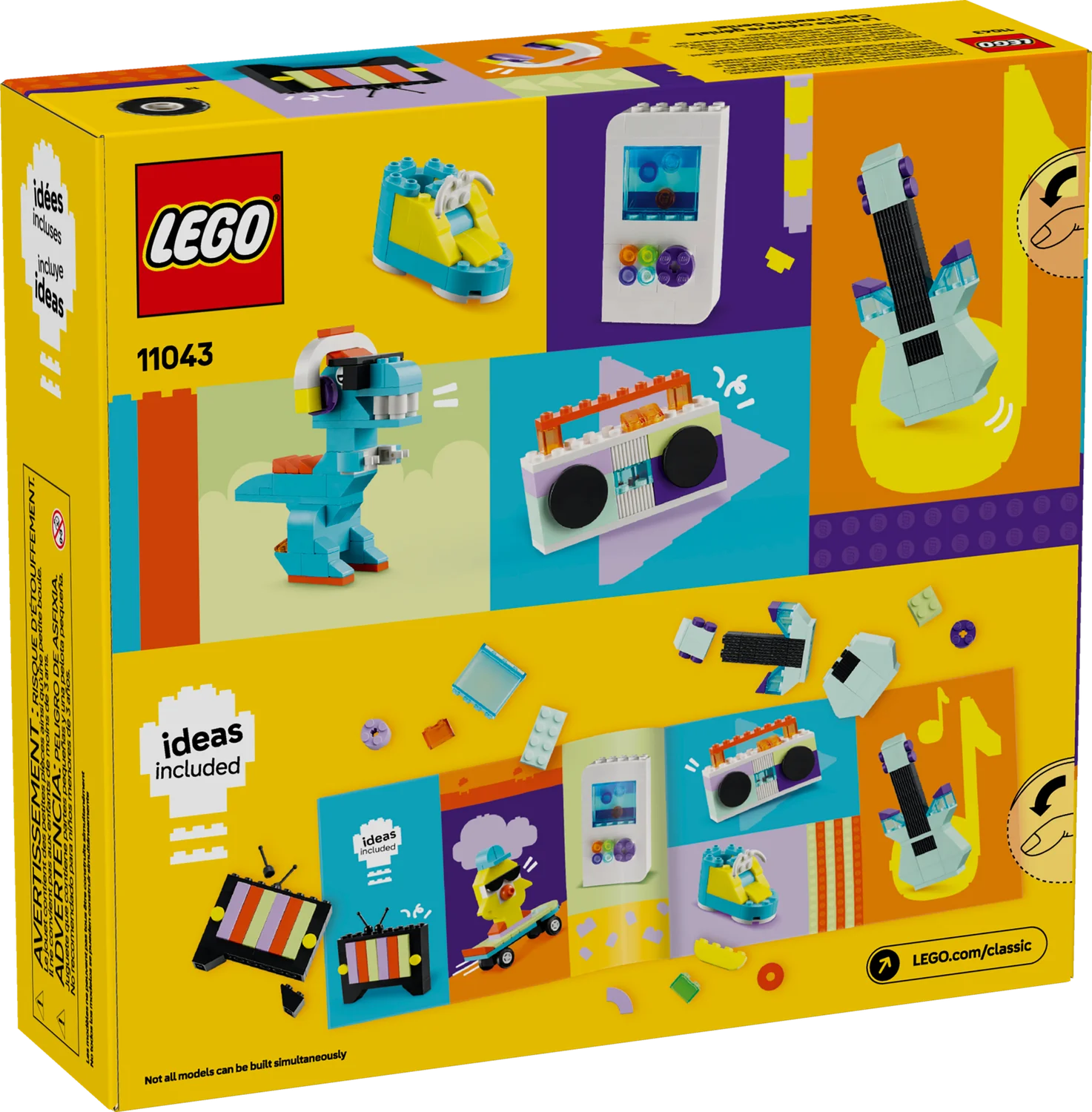 LEGO Classic Крута коробка для творчості (11043)