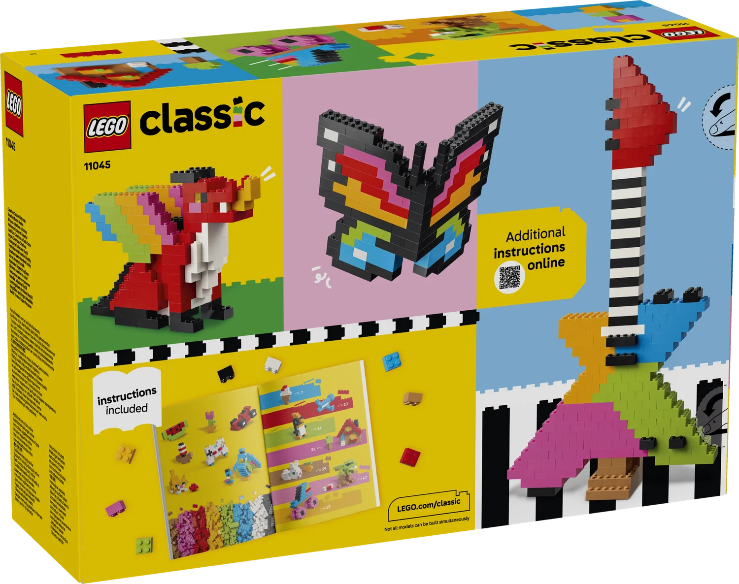 LEGO Classic Креативні барвисті кубики (11045)