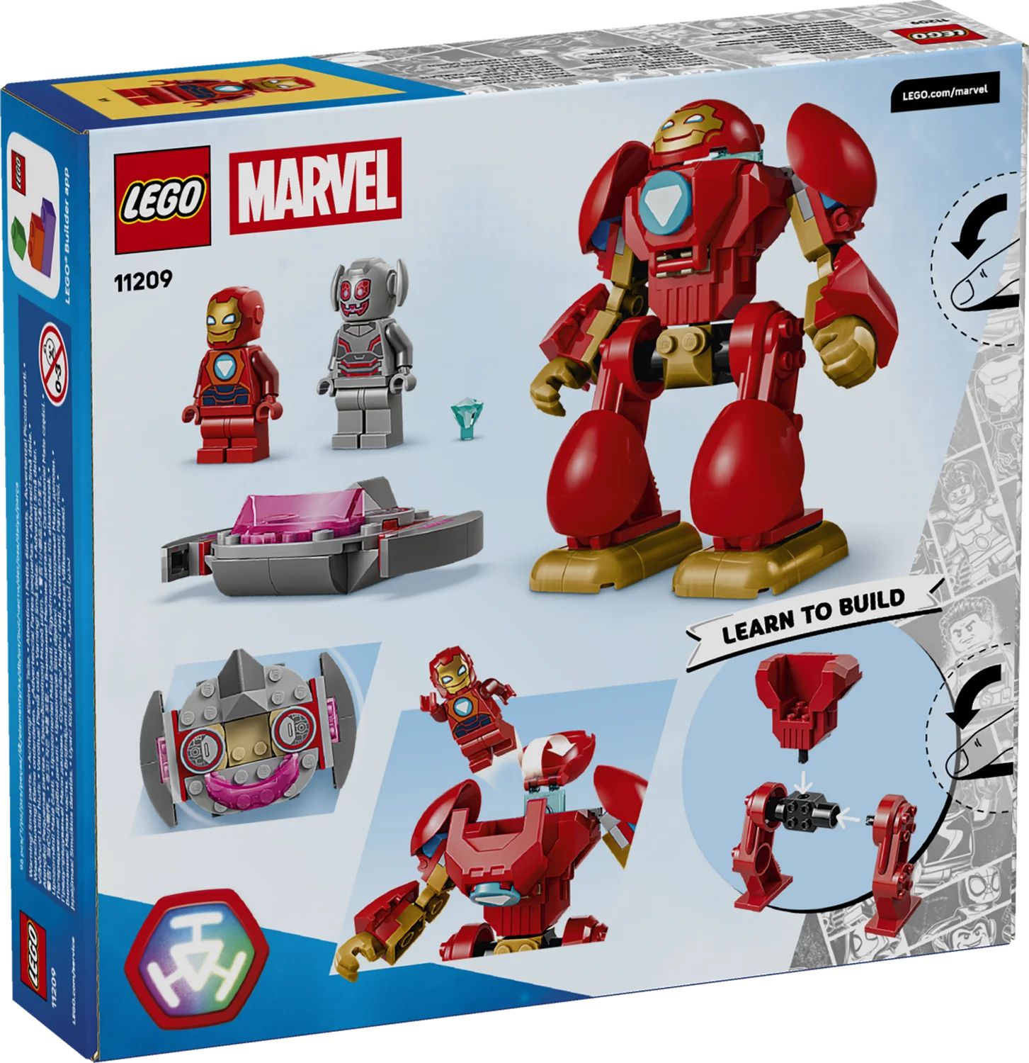 LEGO Marvel Альтрон проти Залізної Людини (11209)