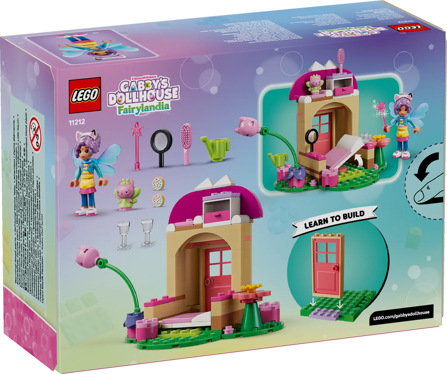LEGO Gabby's Dollhouse Садовий будиночок Котофеї (11212)