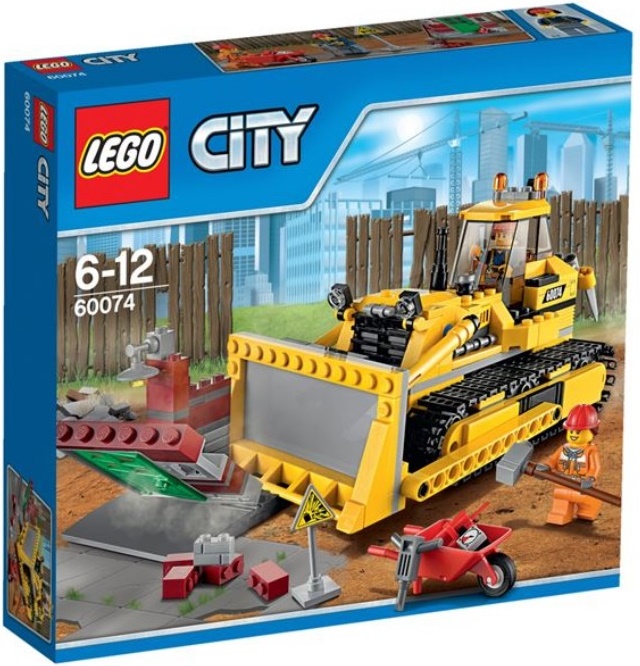LEGO City Бульдозер (60074)