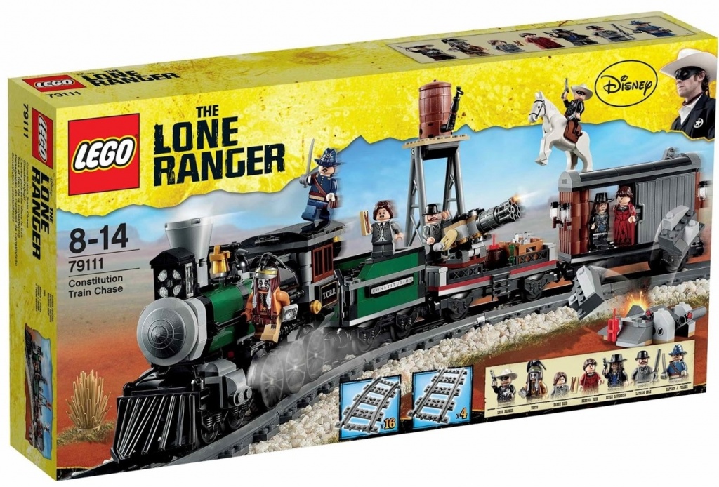 LEGO The Lone Ranger Переслідування федерального поїзда (79111)