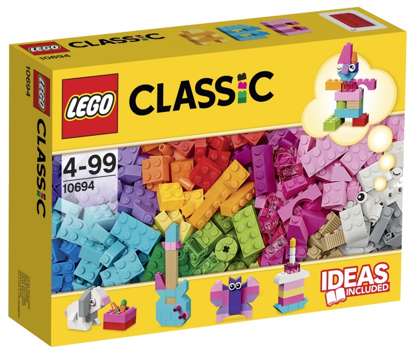 LEGO Classic Доповнення до набору для творчості — пастельні кольори (10694)