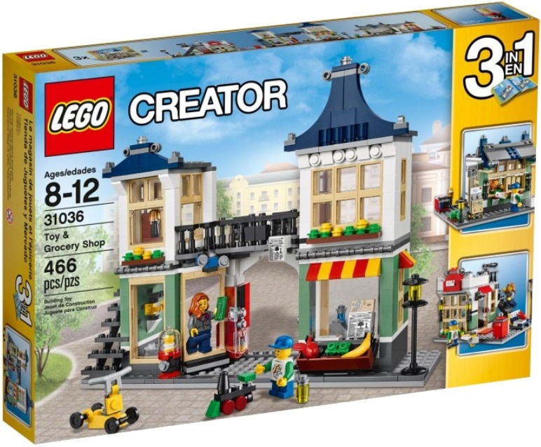 LEGO Creator Магазин іграшок і продуктів (31036)