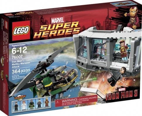 LEGO Super Heroes Напад на особняк у Малібу (76007)