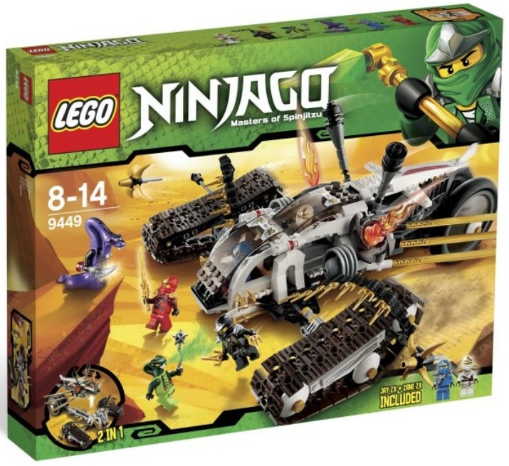 LEGO Ninjago Надзвуковий рейдер (9449)