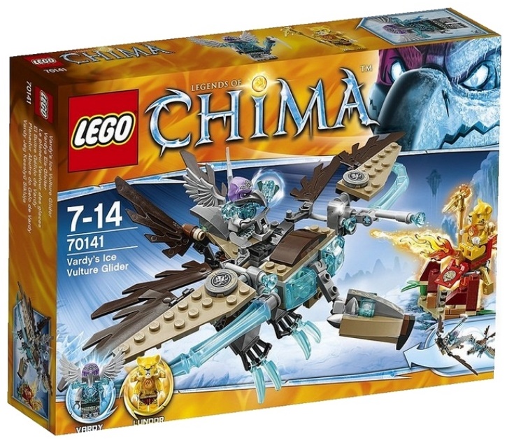 LEGO Legends of Chima Крижаний планер Варді (70141)