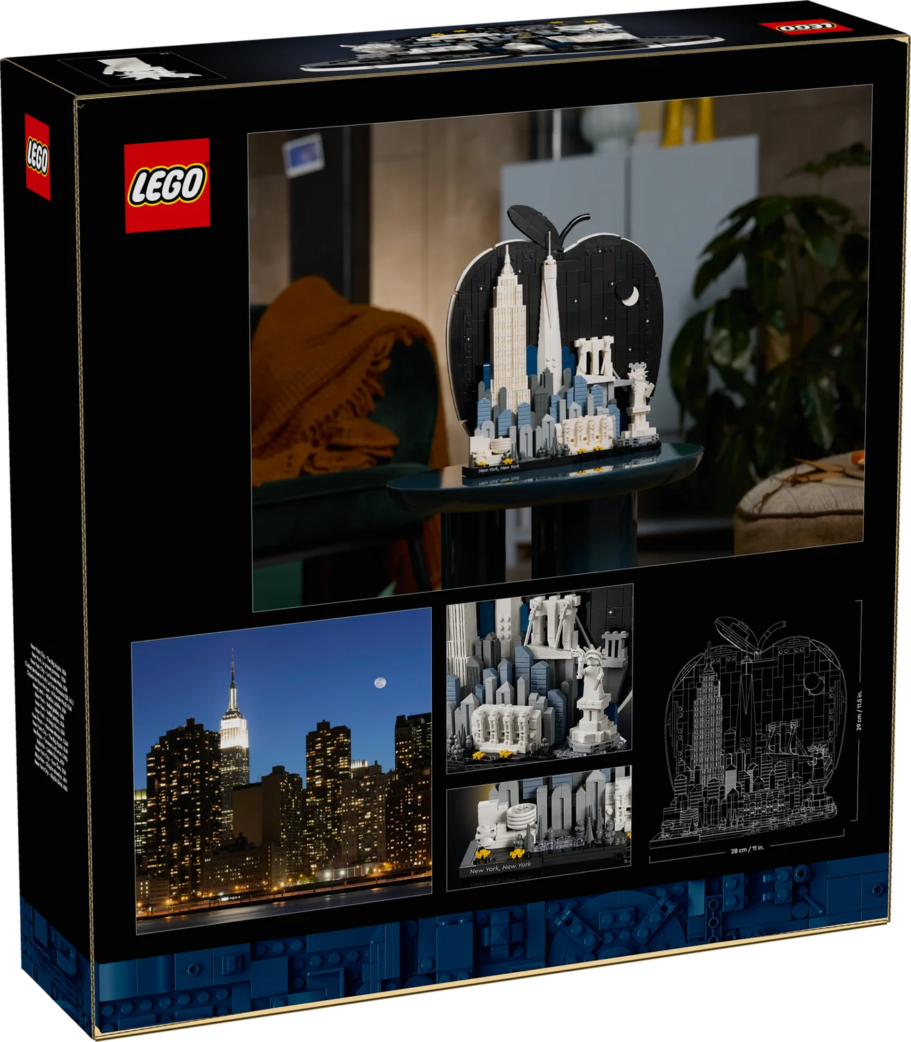 LEGO Architecture Нью-Йорк — «Велике яблуко» (21066)