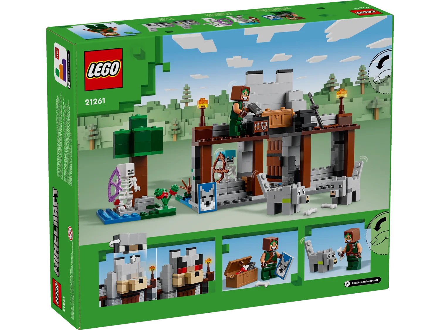 LEGO Minecraft Вовк із Цитаделі (21261)