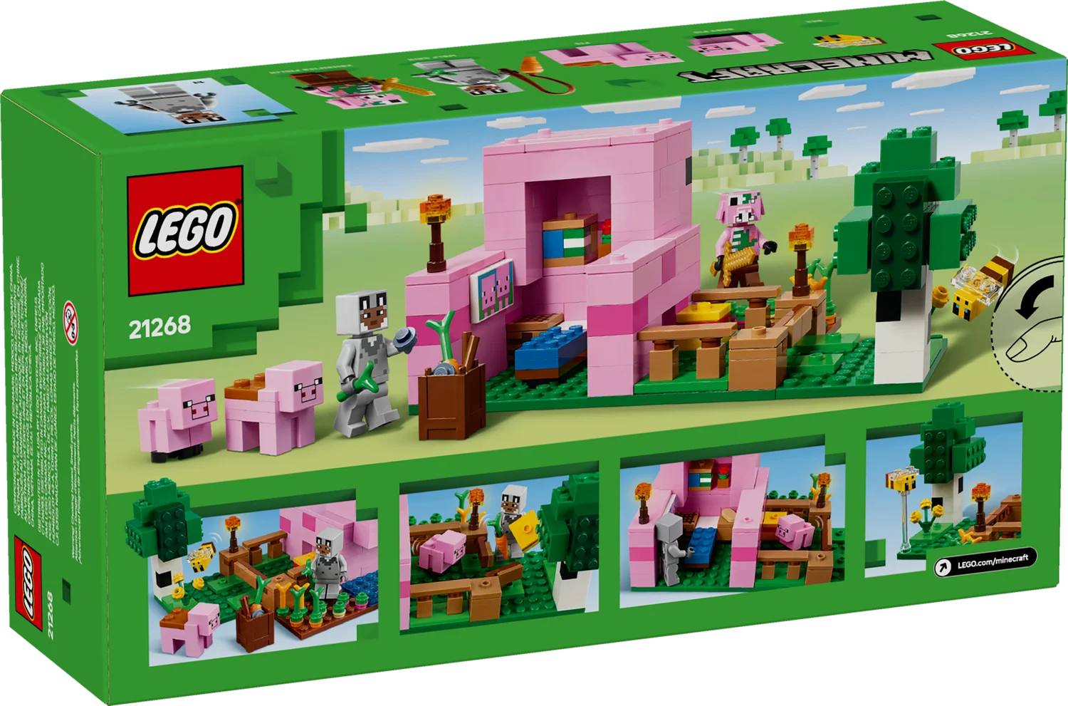 LEGO Minecraft Будинок для поросят (21268)