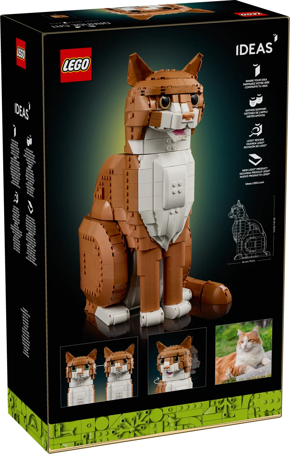 LEGO Ideas Помаранчевий кіт (21376)