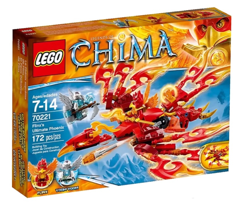 LEGO Legends Of Chima Непереможний Фенікс Флінкса (70221)