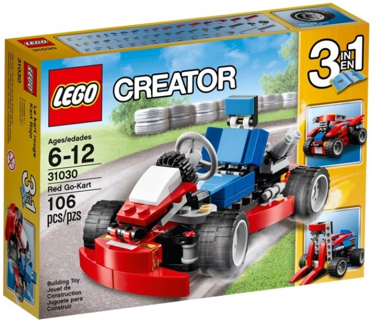 LEGO Creator Червоний гоночний карт (31030)