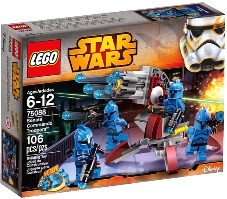 LEGO Star Wars Елітний підрозділ Командос Сенату (75088)