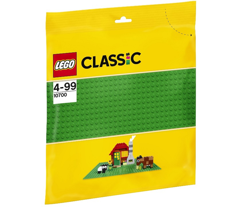 LEGO Classic Будівельна пластина зеленого кольору (10700)