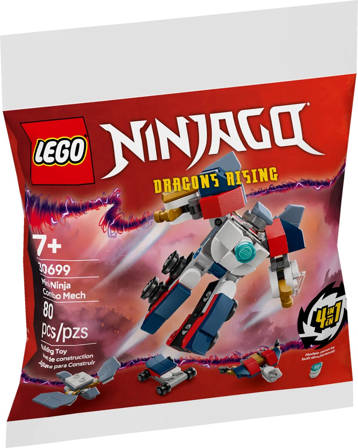 LEGO Ninjago Мінініндзя комбо робот (30699)