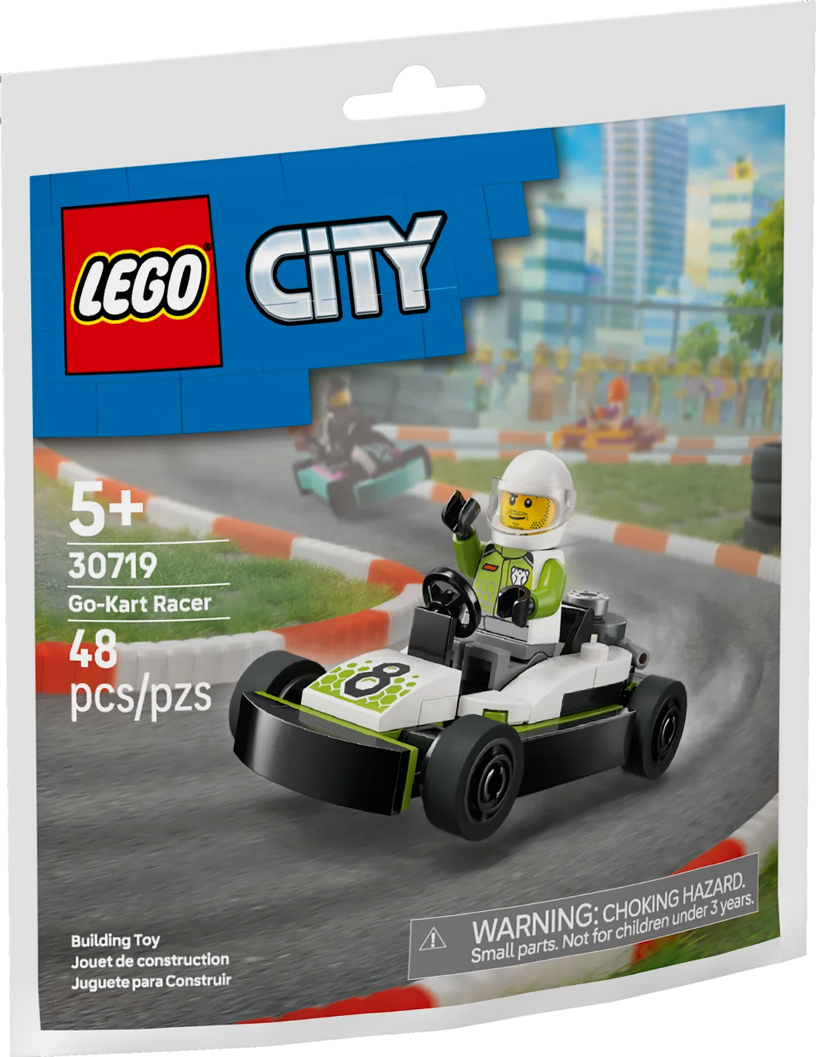 LEGO City Гонщик на картингу (30719)