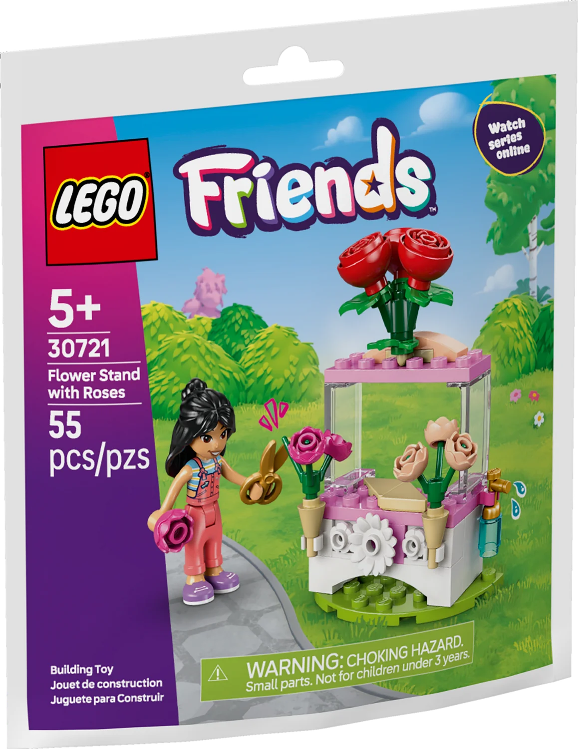 LEGO Friends Квітковий кіоск із трояндами (30721)