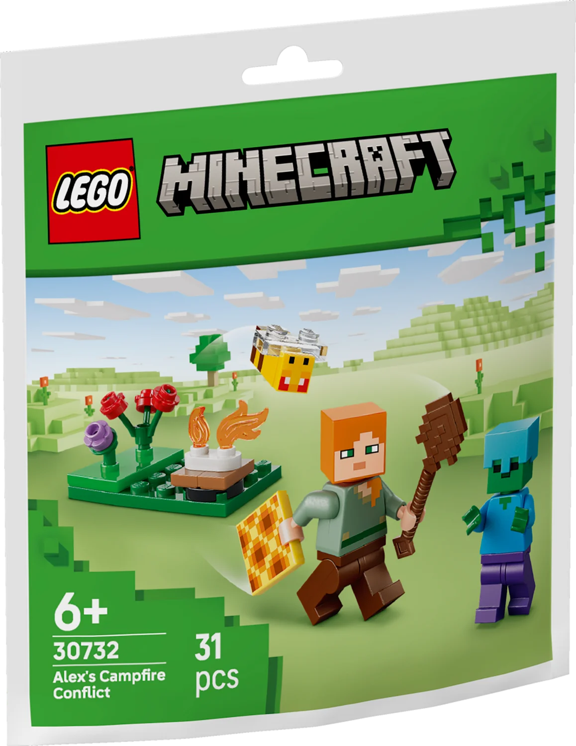 LEGO Minecraft Конфлікт біля багаття Алекса (30732)
