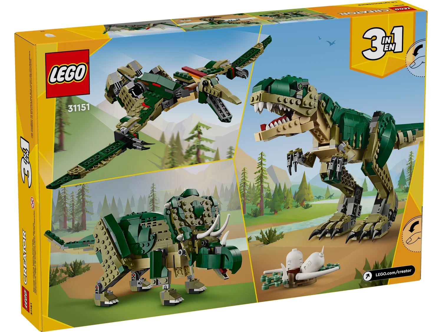 LEGO Creator Тиранозавр (31151)