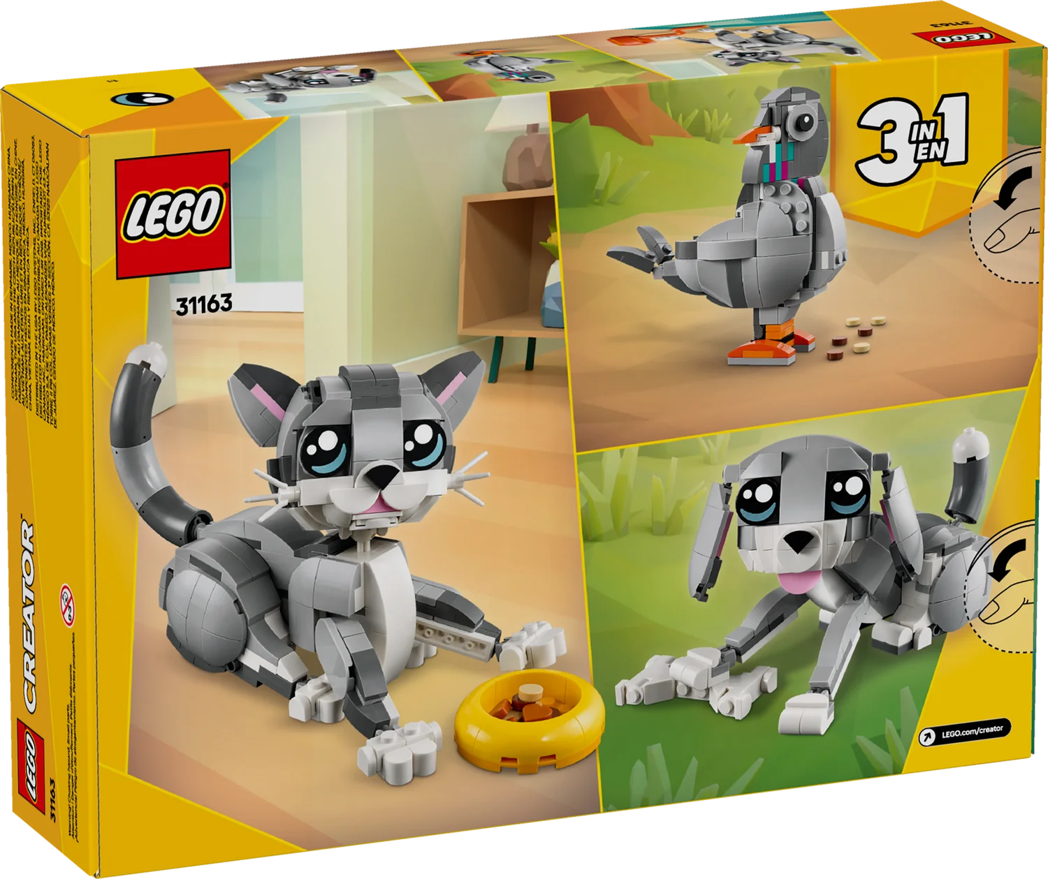 LEGO Creator Грайливий кіт (31163)