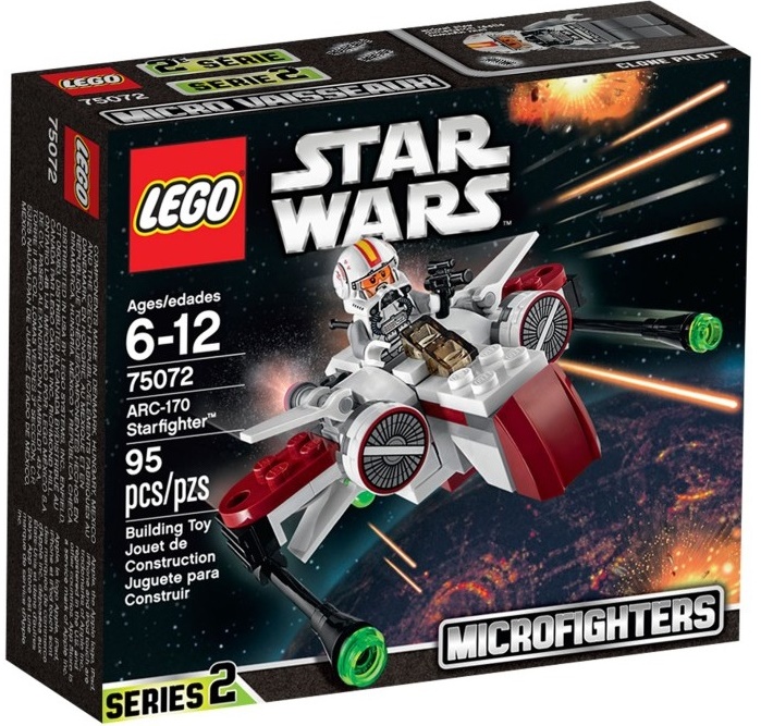 LEGO Star Wars Зоряний винищувач ARC-170 (75072)