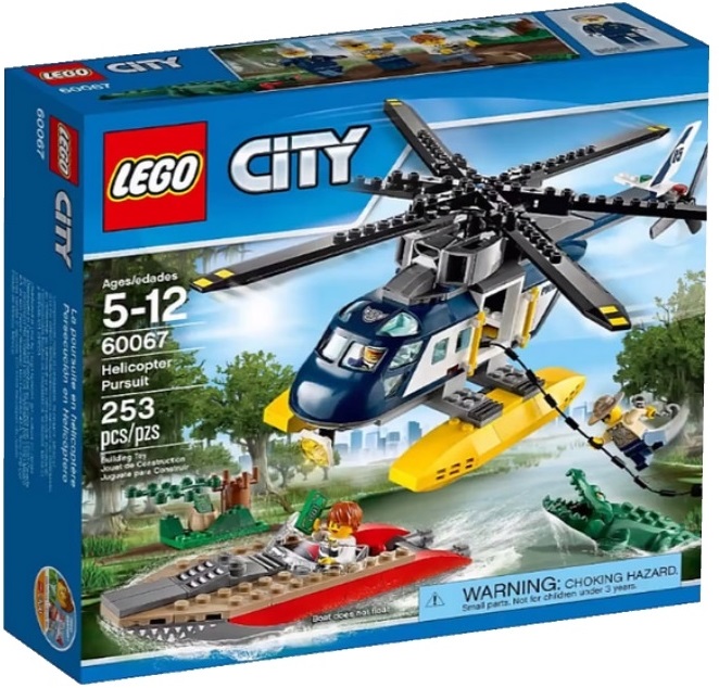 LEGO City Переслідування гелікоптером (60067)
