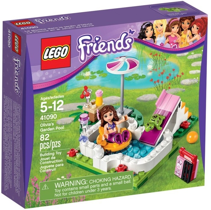 LEGO Friends Басейн у саду Олівії (41090)