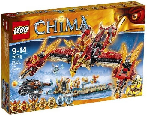 LEGO Legends of Chima Вогняний літаючий Храм Феніксів (70146)