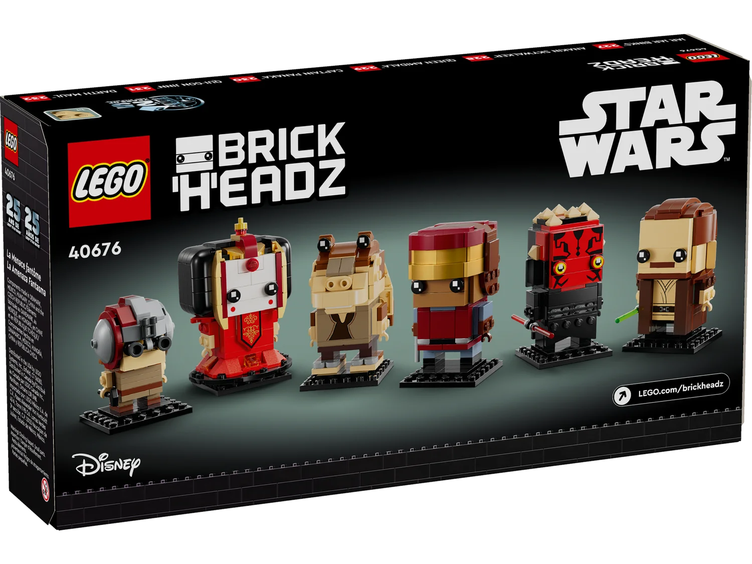 LEGO BrickHeadz Прихована загроза (40676)