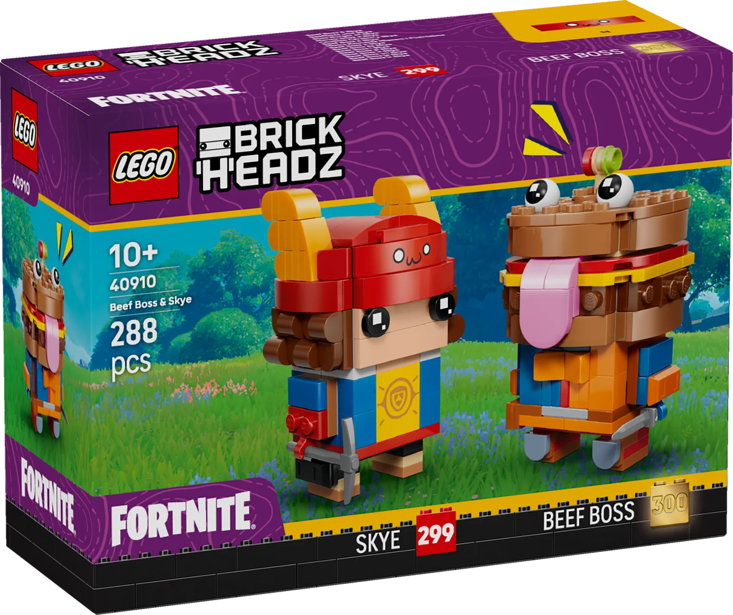 LEGO BrickHeadz Beef Boss та Skye - фігурки (40910)
