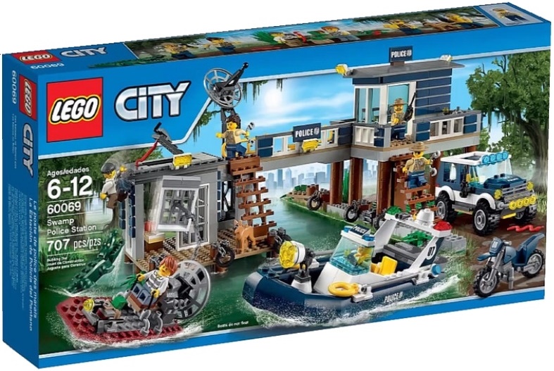 LEGO City Дільниця болотної поліції (60069)