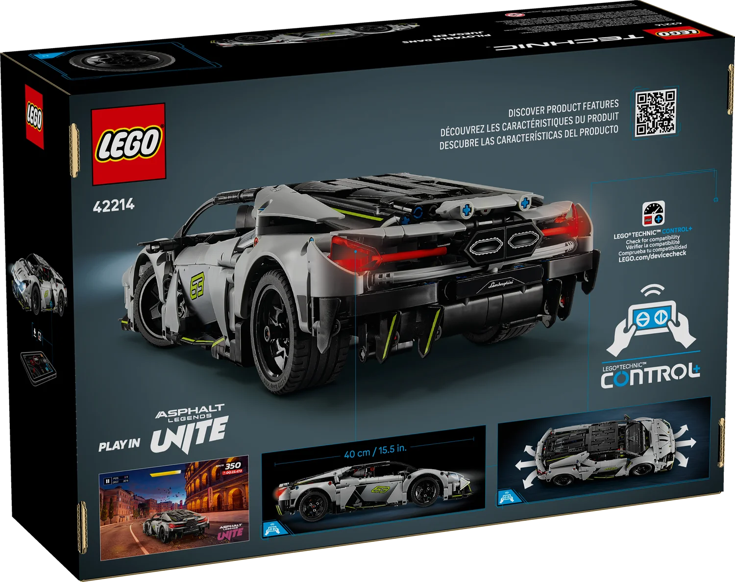 LEGO Technic Суперкар Lamborghini Revuelto (42214)