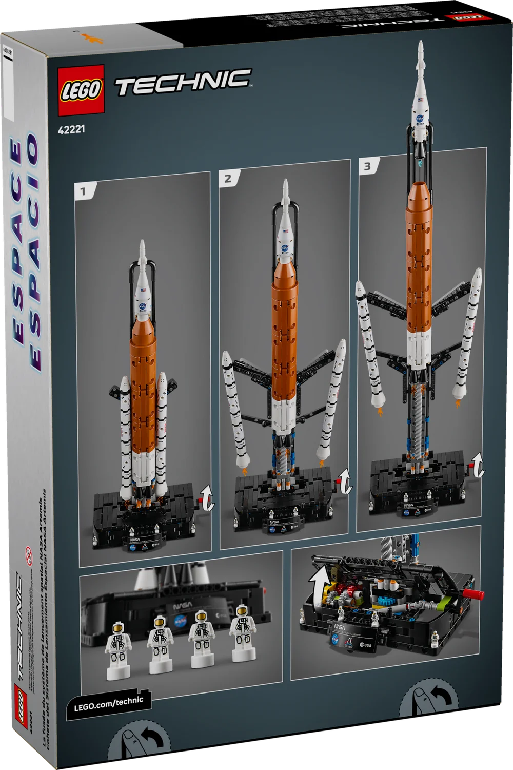 LEGO Technic Ракета із системою космічного запуску NASA Artemis (42221)