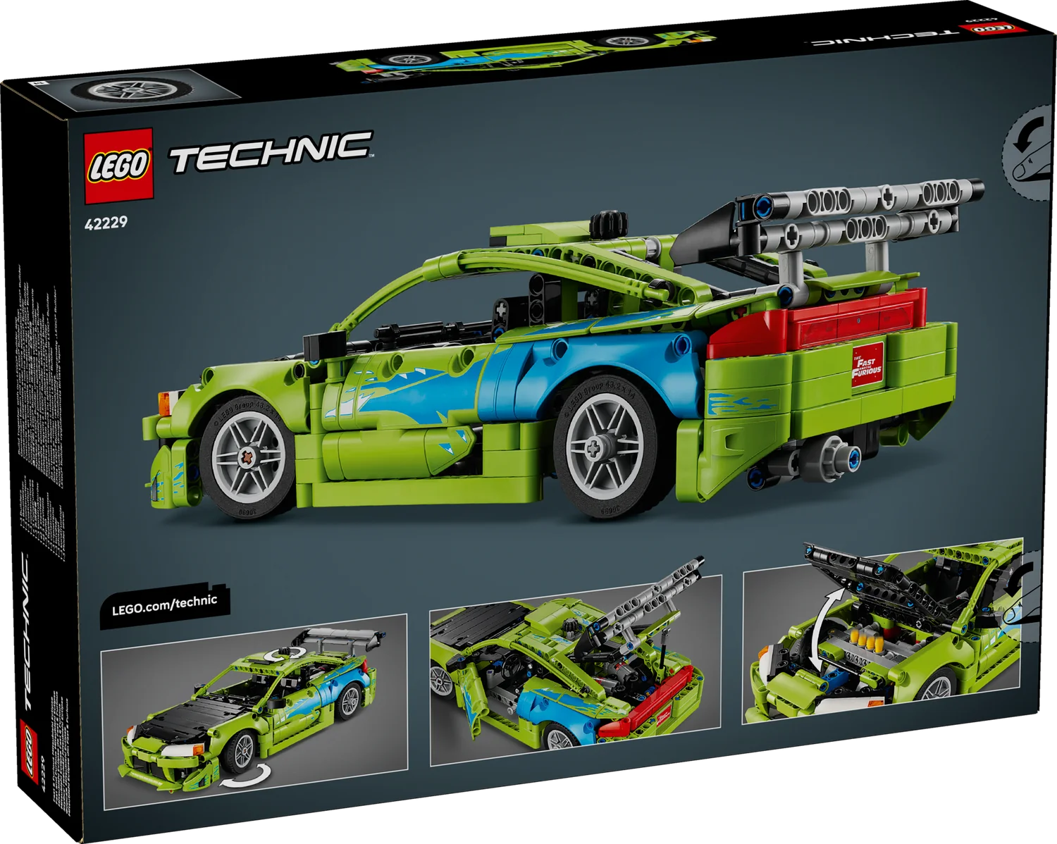 LEGO Technic Форсаж Автомобіль Mitsubishi Eclipse (42229)
