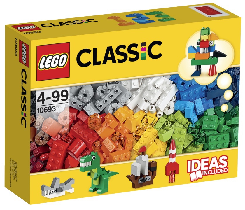 LEGO Classic Доповнення до набору для творчості — яскраві кольори (10693)